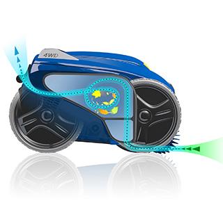Zodiac Poolroboter CNX-LI 52iQ | Kabelloser Akku-Betriebener Poolreiniger