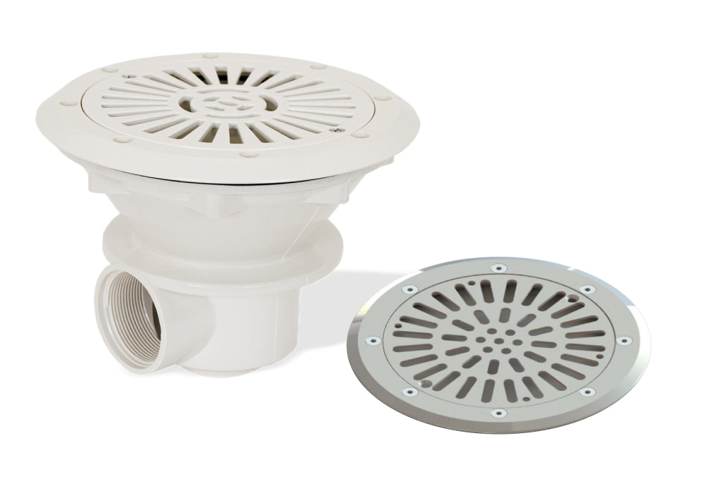 Astral Pool Bodenablauf mit Deckel - Ø 210 mm | Folienbecken