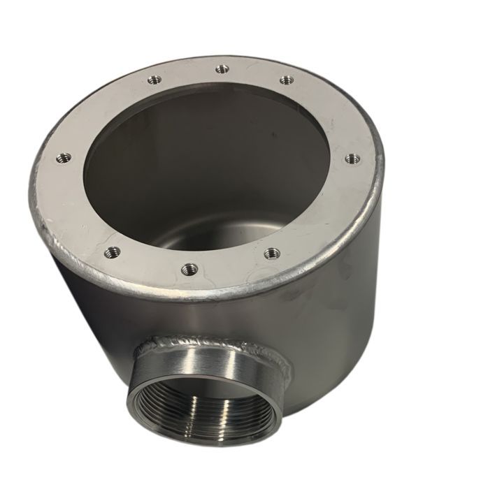 Behncke Bodenablauf Typ 150 seitlich inkl. Flasch und Blende