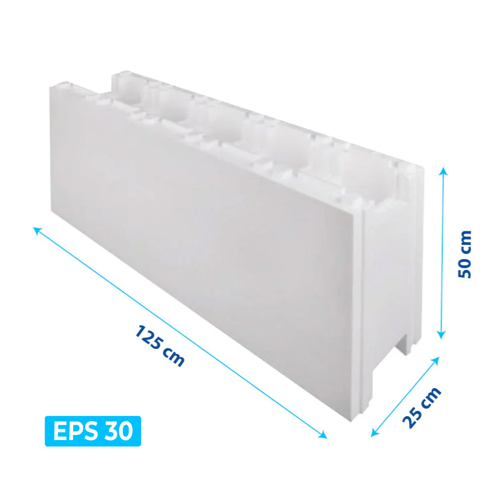 Styropor Poolsteine EPS30