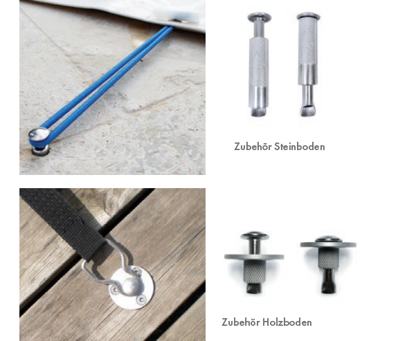 Aufblasbare Pool-Abdeckplane | Rechteckig | Hellgrau | Trend Pool Poolabdeckung