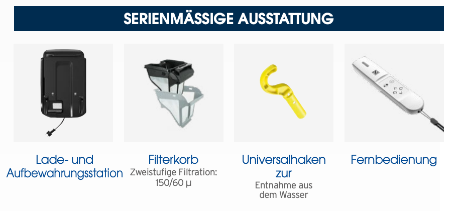 Zodiac Poolroboter Freedom+ Control | Kabelloser akkubetriebener Poolreiniger
