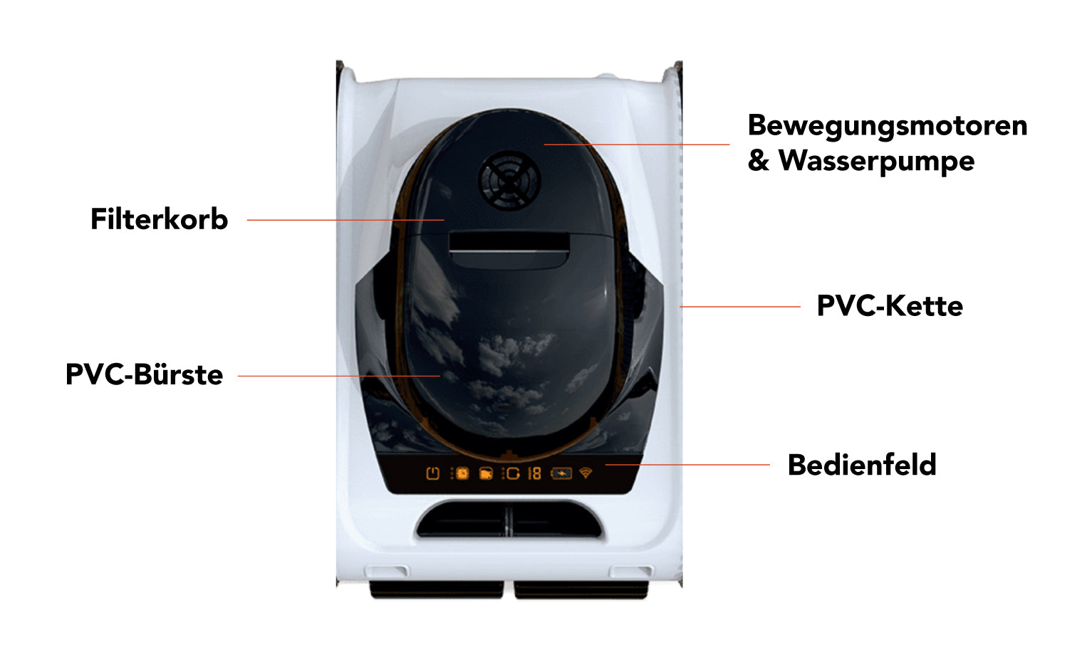 Fairland X-Warrior Pro Poolroboter | Kabelloser Akku-Betriebener Poolreiniger