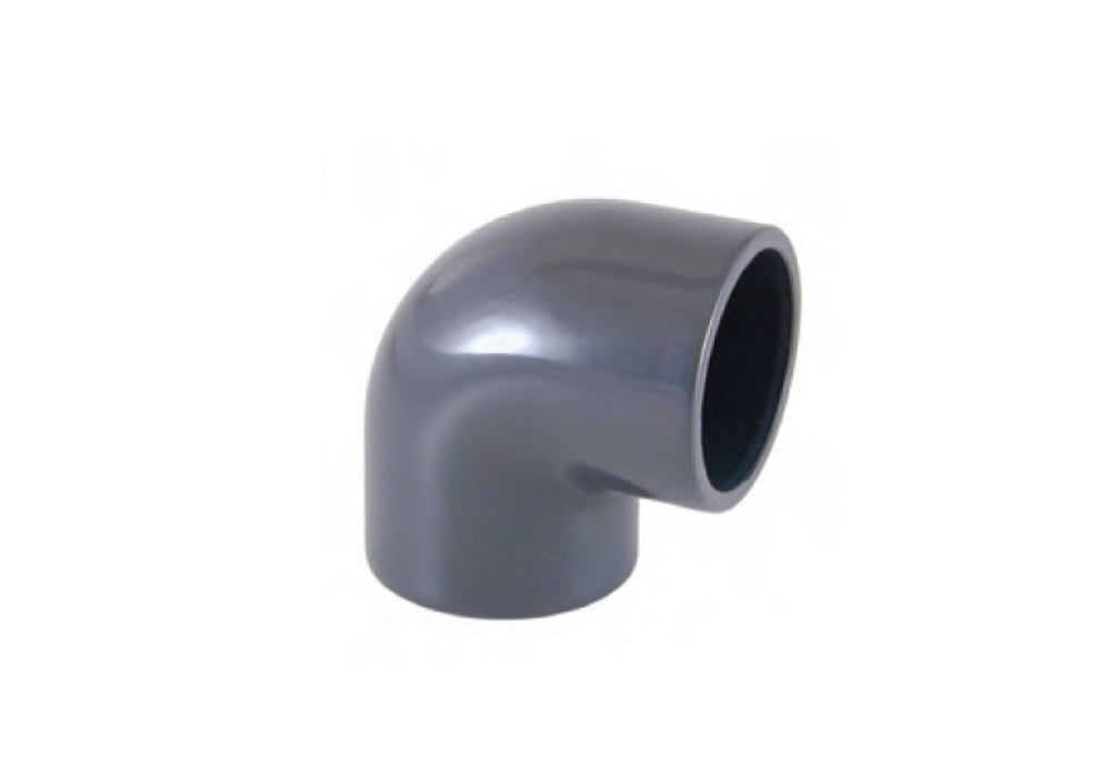 PVC Winkel 90° mit Klebemuffen