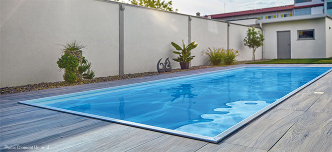 Polypropylen PP Pool | 1,5 Meter Tiefe | Skimmerbecken