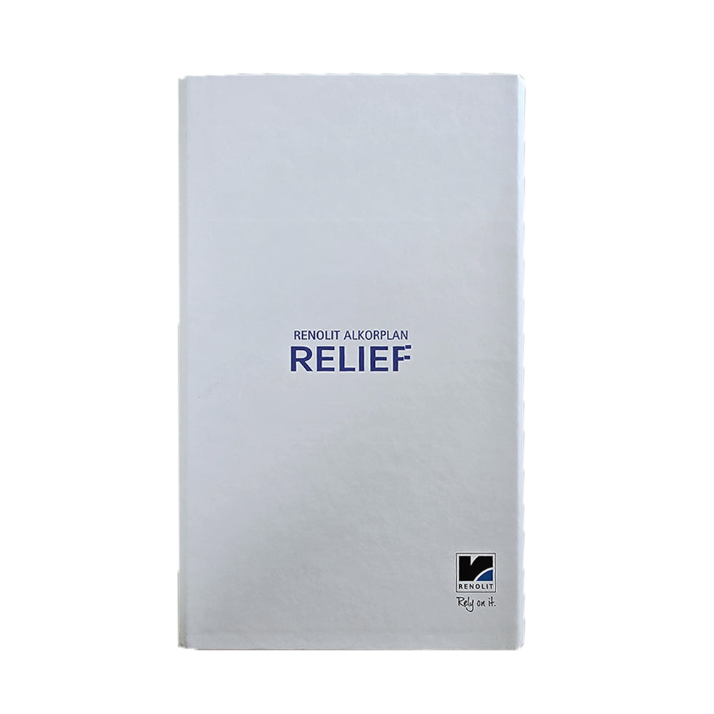 Musterheft Renolit Alkorplan RELIEF Poolfolie