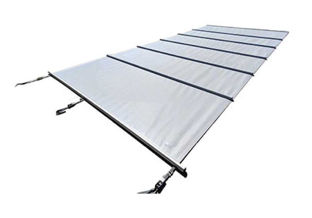 Trend Pool Stangenabdeckung | Rollschutzabdeckung "Tube" | rechteckig | Hellgrau