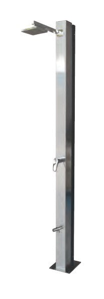 Solardusche Poseidon | 30 Liter | V2A-Sichtteil