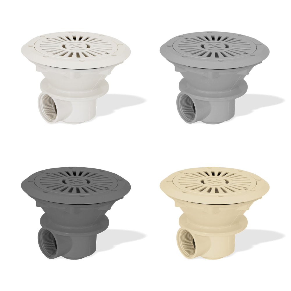 Astral Pool Bodenablauf mit Deckel - Ø 210 mm | Folienbecken