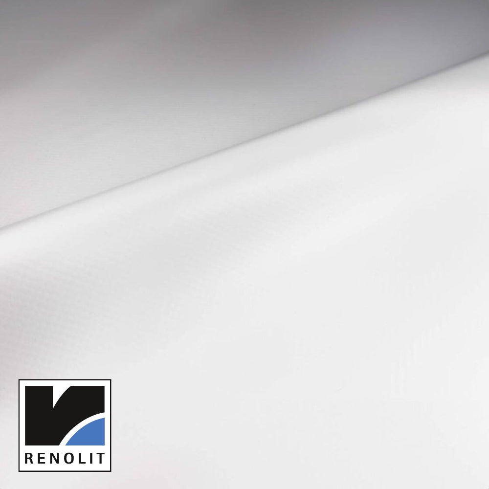 Poolfolie Vorlage in weiß