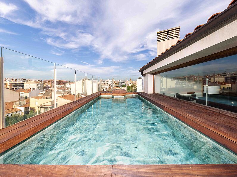 Renolit Alkorplan Ceramics Evolve Poolfolie | 25 x 1,65 m Rolle (41,25 m²)