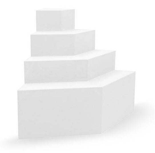 Pool Ecktreppe SMARAGD | 118 x 118 cm | 1,5 Meter Beckentiefe