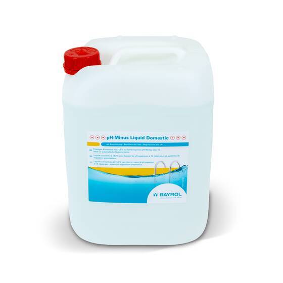 pH-Minus 20 Liter Domestic (flüssig), Konzentration 14,9%