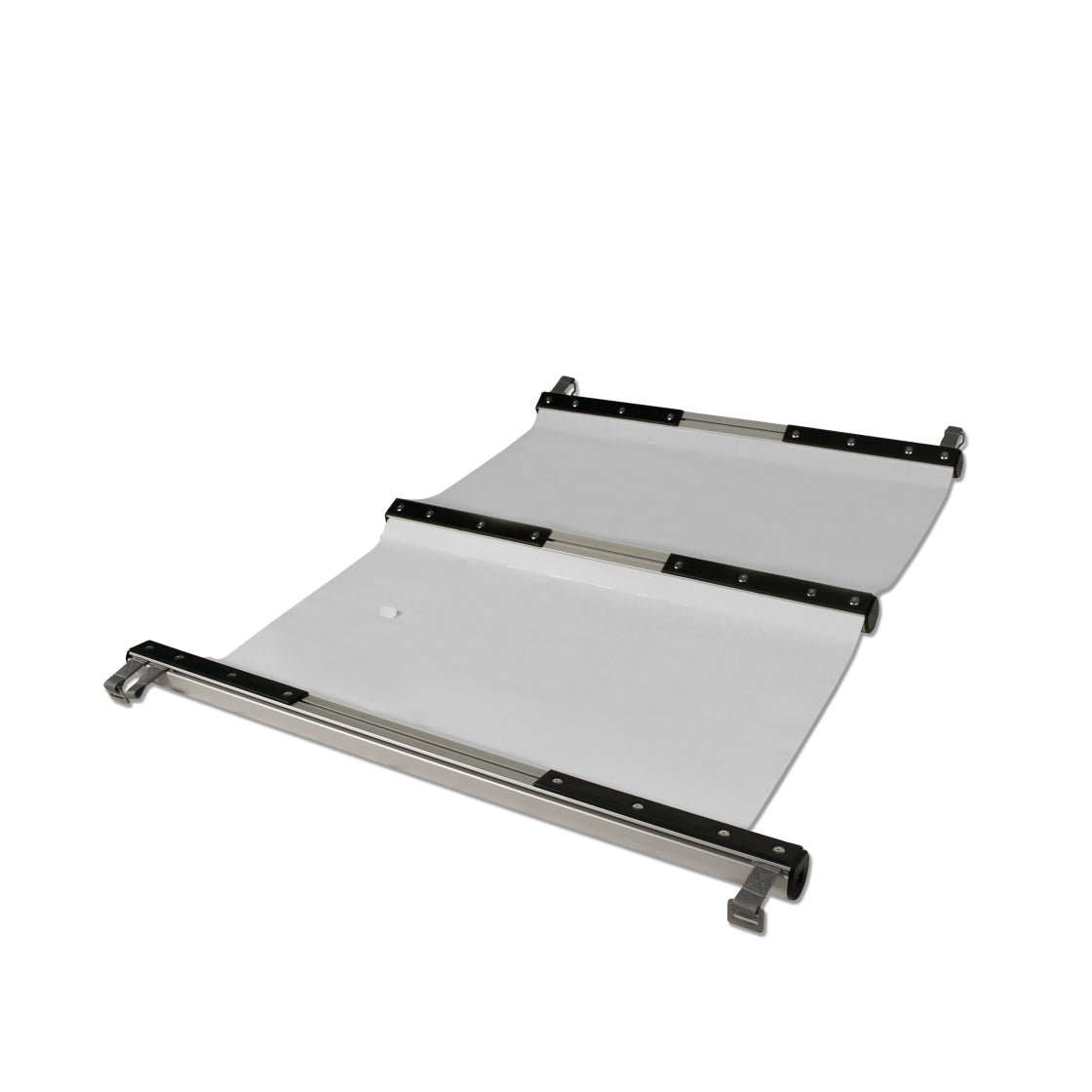 Trend Pool Stangenabdeckung | Rollschutzabdeckung "Segment" | rechteckig | Hellgrau