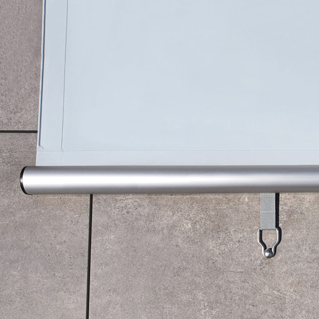 Trend Pool Stangenabdeckung | Rollschutzabdeckung "Standard" | rechteckig | Hellgrau