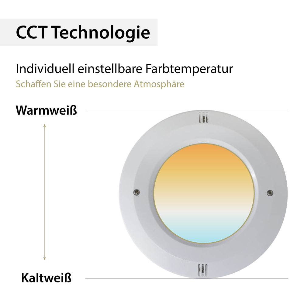 Smart Home Poollampen RGB + CCT | Philips Hue & Amazon Alexa | PAR 56