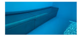 BAC Unterwasserverkleidung PVC-PROFILE GRAU - 7,50 x 3,50 Meter