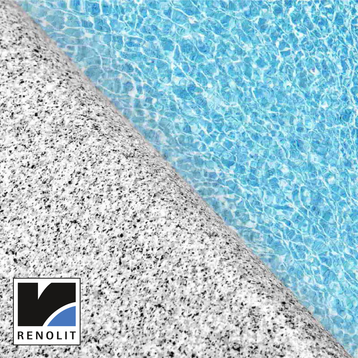 RENOLIT ALKORPLAN TOUCH Poolfolie | 25 x 1,65 m Rolle (41,25 m²)