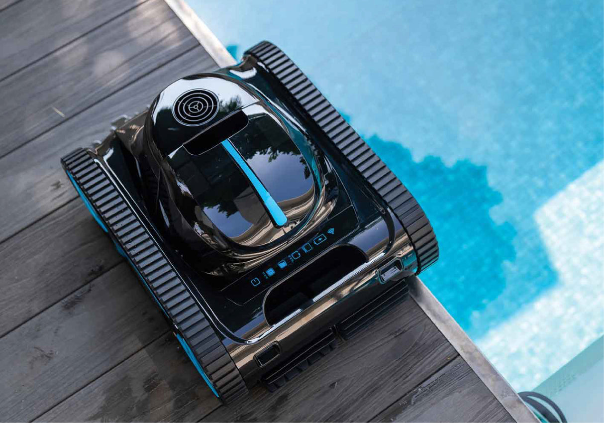 AquaForte Poolroboter | Kabelloser akkubetriebener Poolreiniger