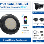 Pool Einbauteile Set | Breitmaulskimmer