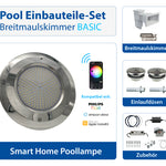 Pool Einbauteile Set | Breitmaulskimmer