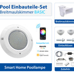 Pool Einbauteile Set | Breitmaulskimmer