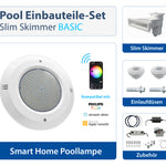 Pool Einbauteile Set | Slim Skimmer