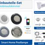 Pool Einbauteile Set | Breitmaulskimmer