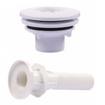 Pool Einlaufdüse + Wanddurchführung Set mit Multiflow-System | 300 mm