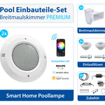 Pool Einbauteile Set | Breitmaulskimmer
