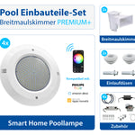 Pool Einbauteile Set | Breitmaulskimmer