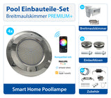 Pool Einbauteile Set | Breitmaulskimmer