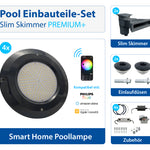 Pool Einbauteile Set | Slim Skimmer