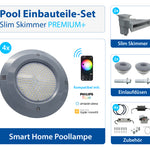 Pool Einbauteile Set | Slim Skimmer
