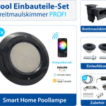 Pool Einbauteile Set | Breitmaulskimmer