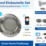 Pool Einbauteile Set | Breitmaulskimmer