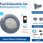 Pool Einbauteile Set | Breitmaulskimmer