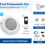 Pool Einbauteile Set | Breitmaulskimmer
