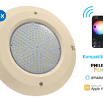 Smart Home Poollampen RGB + CCT | Philips Hue & Amazon Alexa | PAR 56