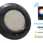 Smart Home Poollampen RGB + CCT | Philips Hue & Amazon Alexa | PAR 56