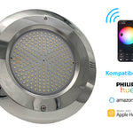 Smart Home Poollampen RGB + CCT | Philips Hue & Amazon Alexa | PAR 56