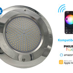 Smart Home Poollampen RGB + CCT | Philips Hue & Amazon Alexa | PAR 56
