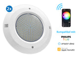 Smart Home Poollampen RGB + CCT | Philips Hue & Amazon Alexa | PAR 56