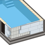 Animation - Poolsteine an Poolbecken