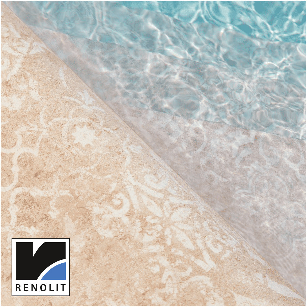 RENOLIT ALKORPLAN VOGUE Poolfolie | 25 x 1,65 m Rolle (41,25 m²)