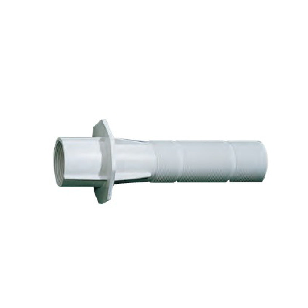 Wanddurchführung aus PVC für Beton-/Fliesenbecken