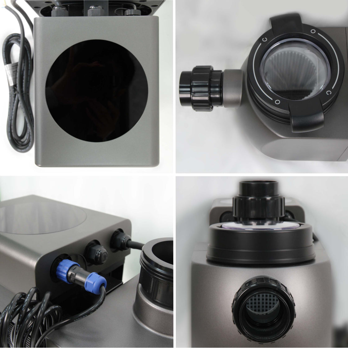 AquaForte® Inverpro IP30 frequenzgesteuerte Filterpumpe | 230 V | inkl. WiFi-Modul
