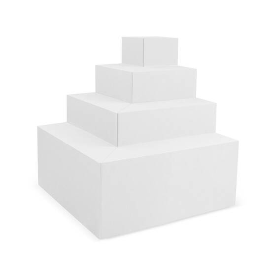 Pool Ecktreppe SMART | 118 x 118 cm | 1,5 Meter Beckentiefe